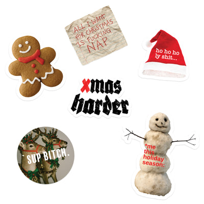 Merry Crisis Sticker Set