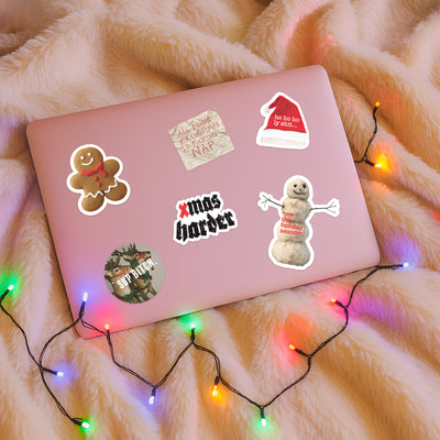 All I Want for Christmas Is a Fucking Nap Sticker