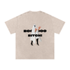 BOO BITCH Snow Washed Oversized Cotton T-Shirt