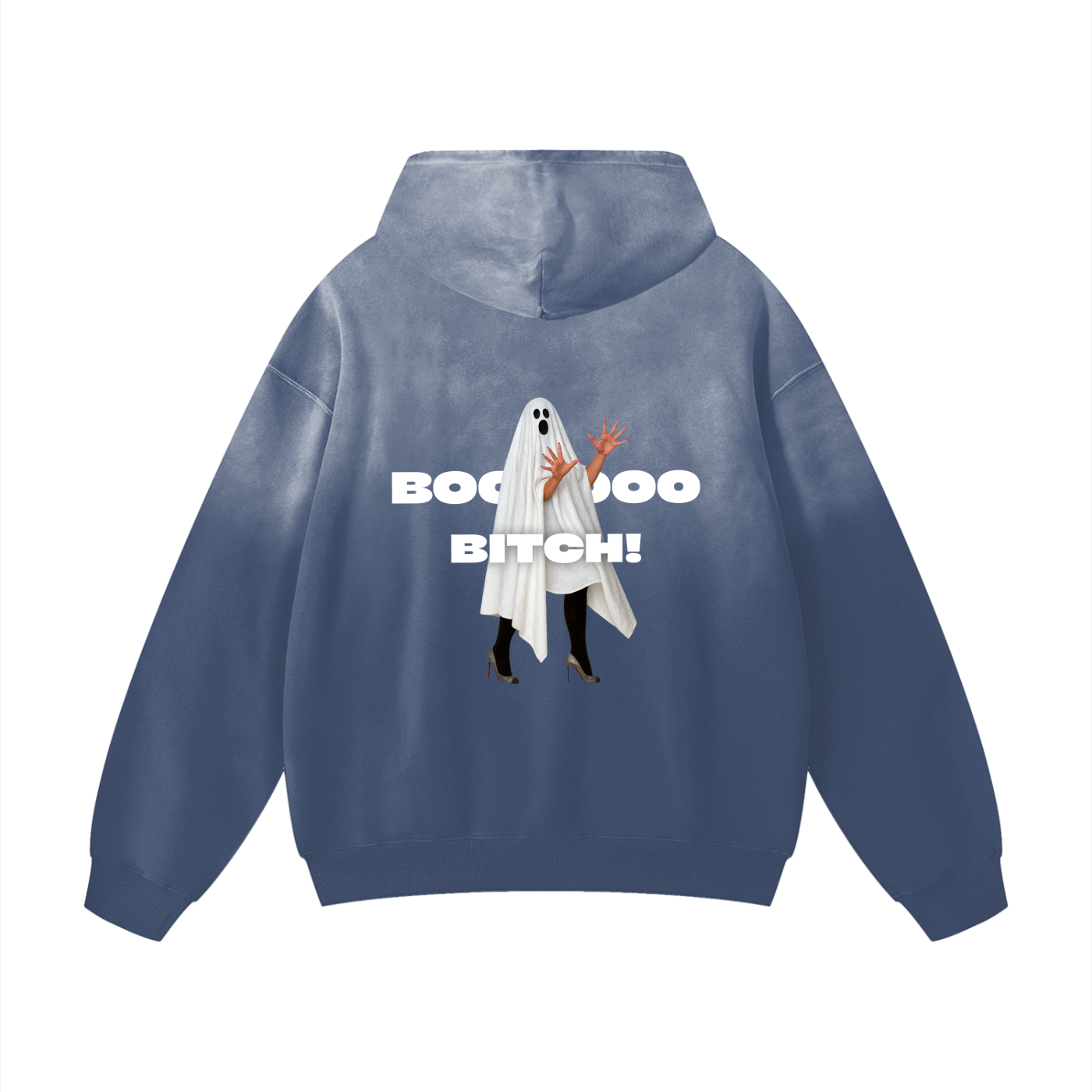 MAN EATER Heavyweight Sunfade Oversized Hoodie