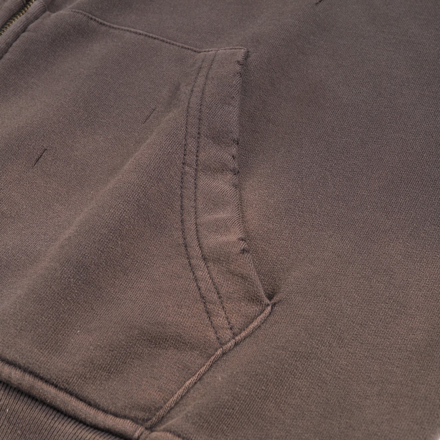 BOO BITCH Hand-Frayed Sunfade Zip Hoodie