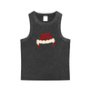 MAN EATER Snow Washed Tank Top