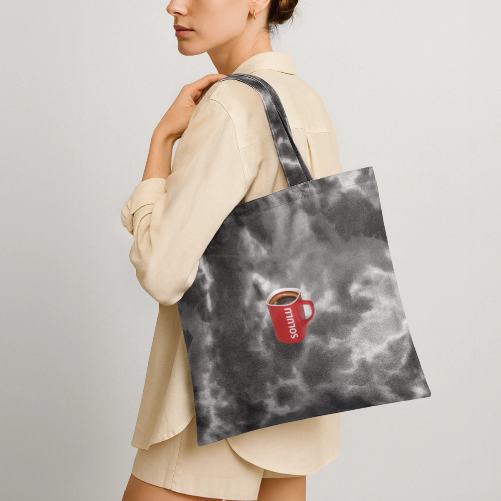 Tie Dye Tote Bag - stormy ash