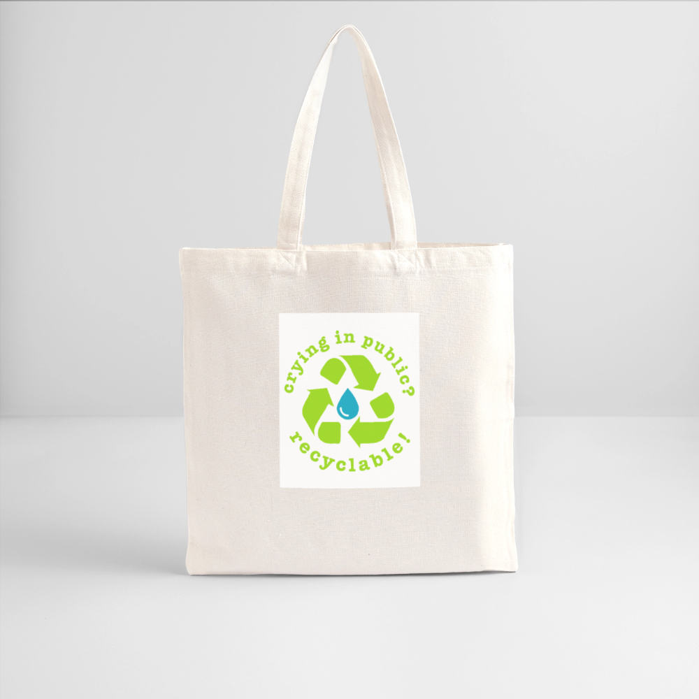 Recycled Tote Bag - natural