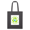Recycled Tote Bag - charcoal grey