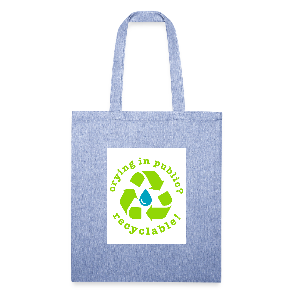 Recycled Tote Bag - light Denim