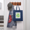 Recycled Tote Bag - heather navy
