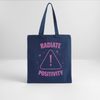 Recycled Tote Bag - heather navy