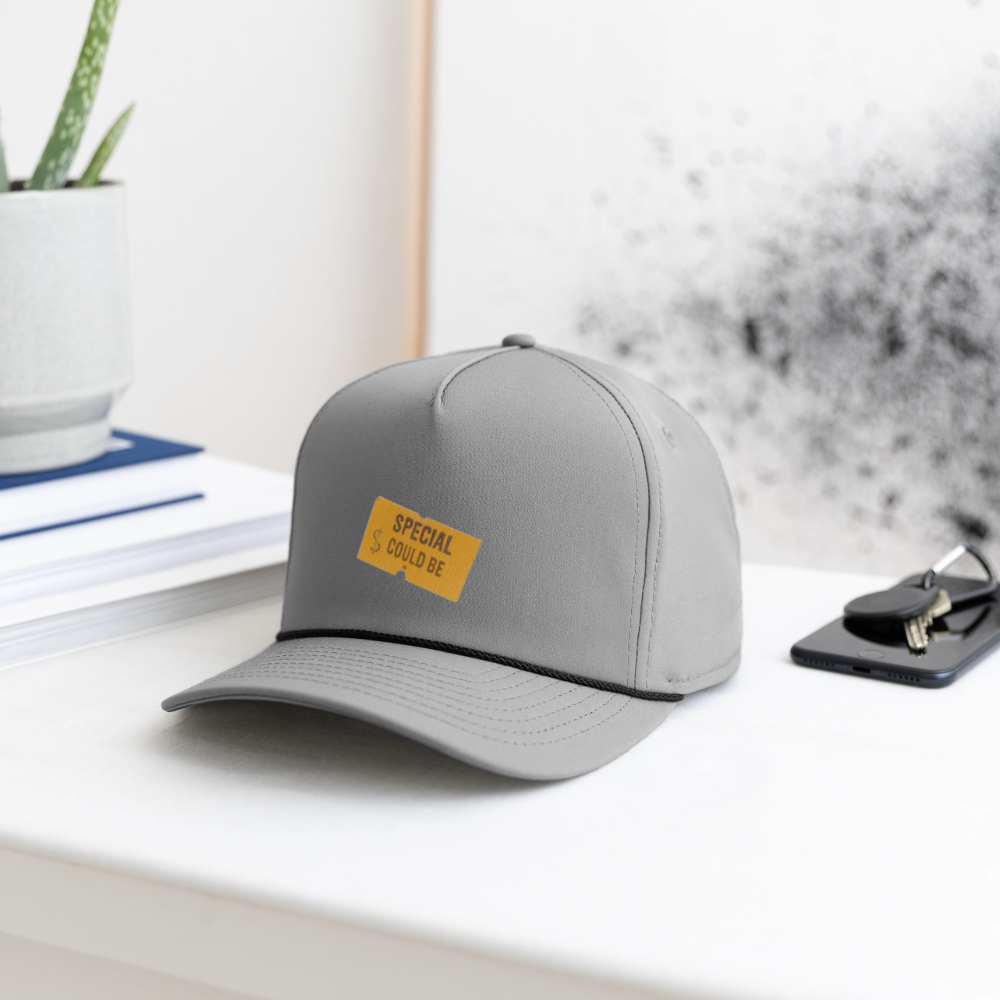 Rope Cap - gray/black