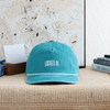 Vintage Washed Rope Cap - faded turquoise