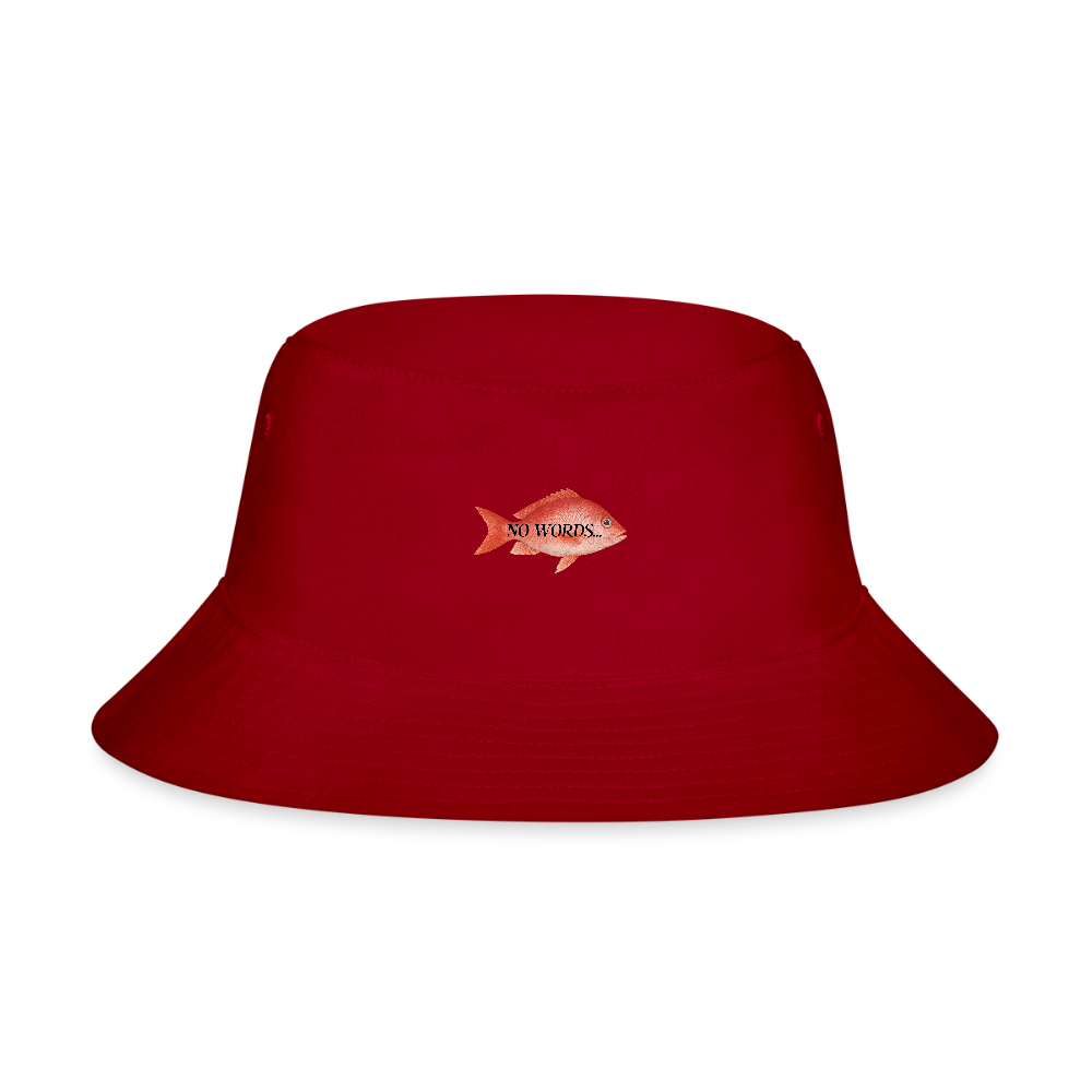 Bucket Hat - red