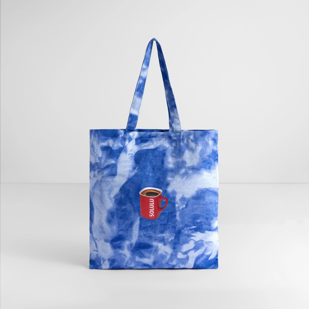 Tie Dye Tote Bag - cloudy blue