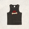 MAN EATER Snow Washed Tank Top