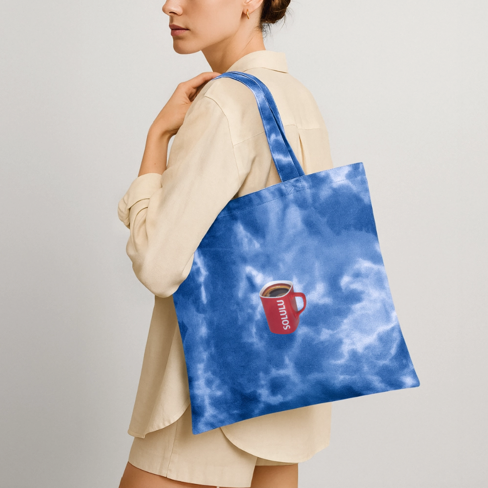 Tie Dye Tote Bag - cloudy blue