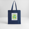 Recycled Tote Bag - heather navy