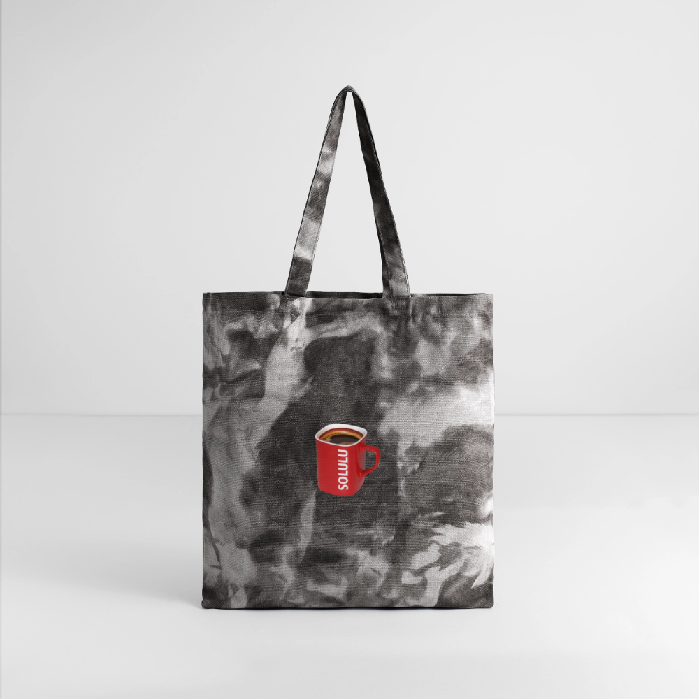 Tie Dye Tote Bag - stormy ash