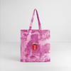 Tie Dye Tote Bag - pink lady