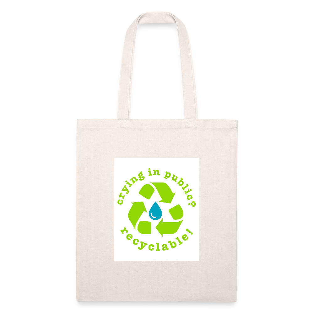 Recycled Tote Bag - natural