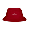 Bucket Hat - red