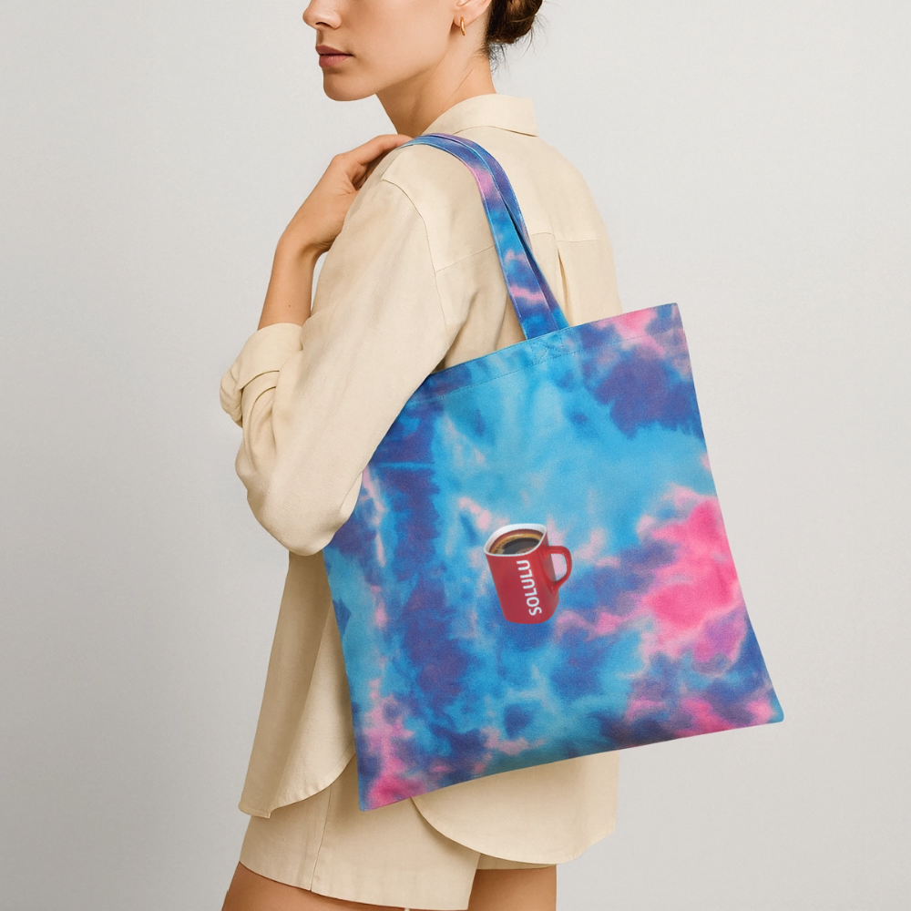 Tie Dye Tote Bag - cotton candy 