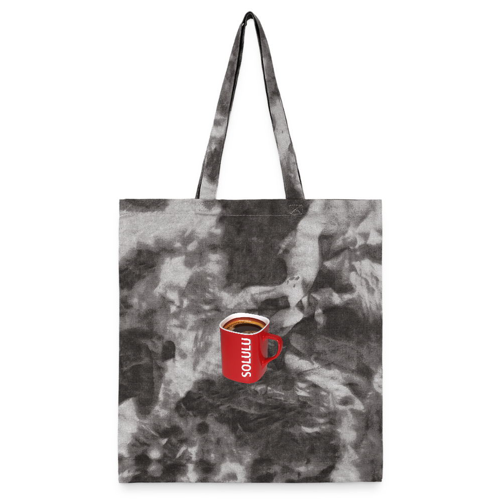 Tie Dye Tote Bag - stormy ash