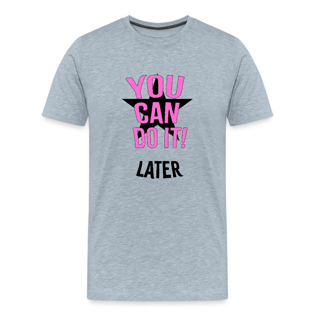 Men's Premium T-Shirt - heather ice blue