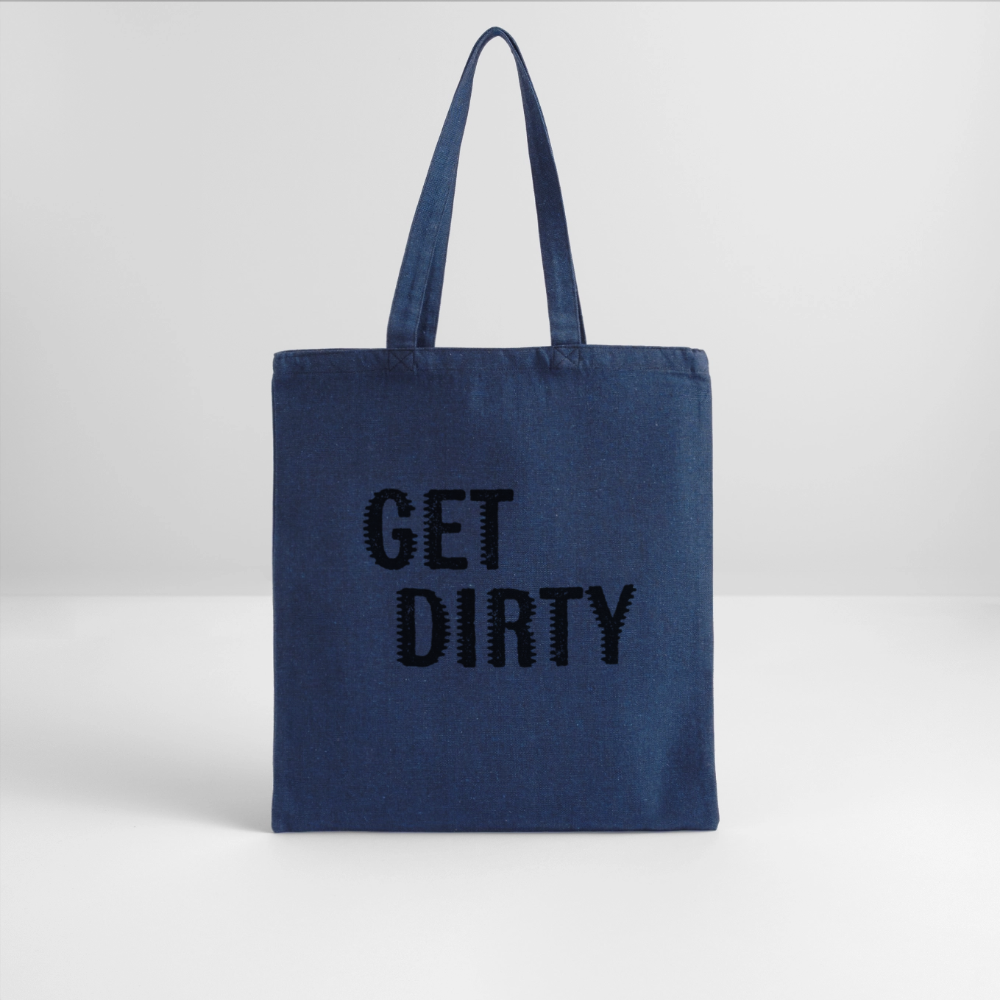 Recycled Tote Bag - heather navy
