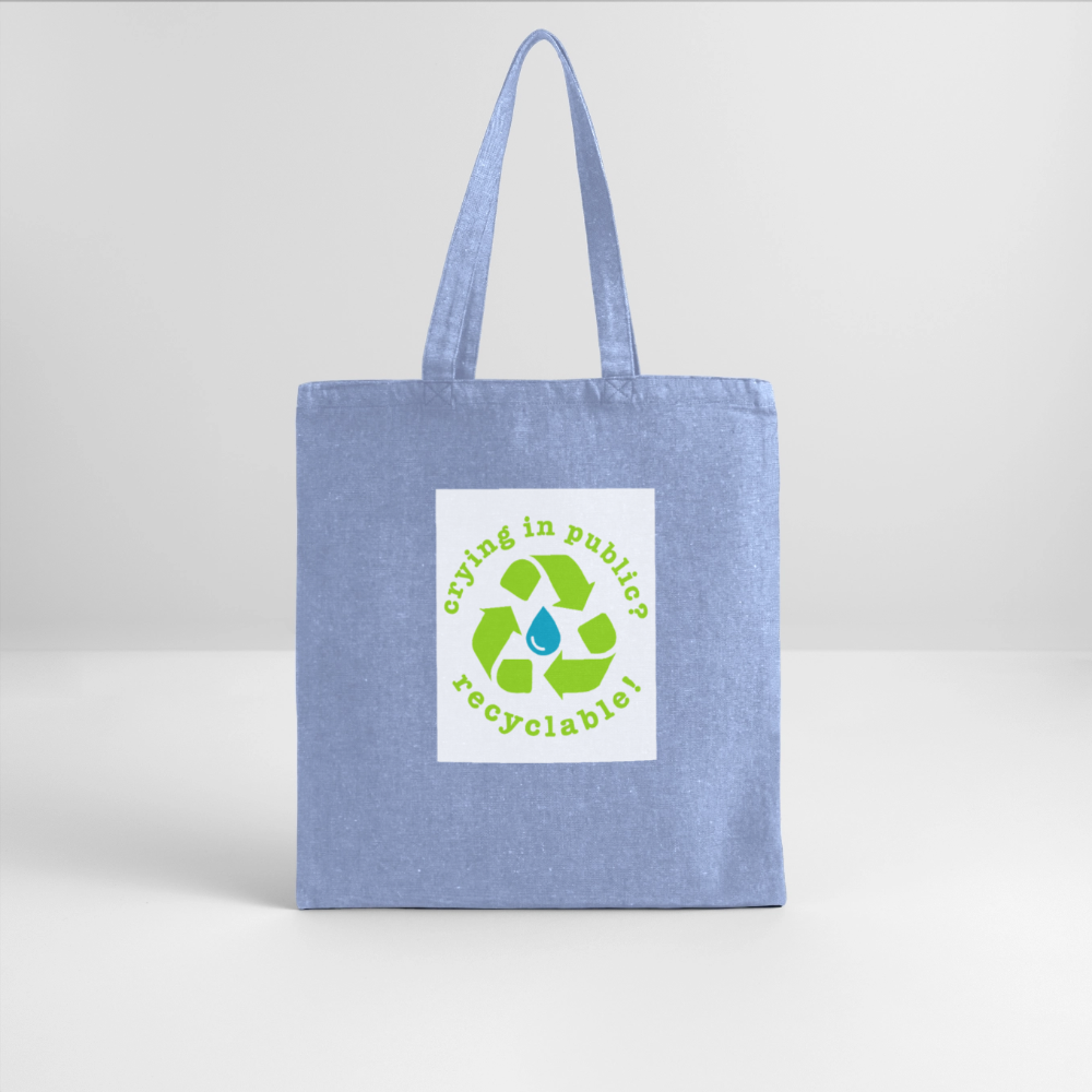 Recycled Tote Bag - light Denim