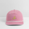 Vintage Washed Rope Cap - washed pink