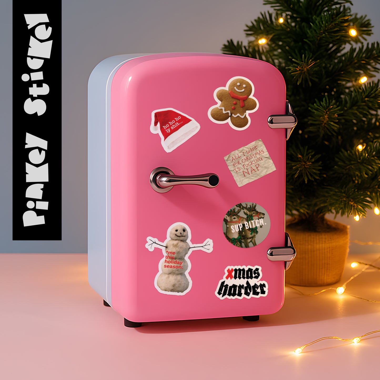 Gingerbread Guy Sticker