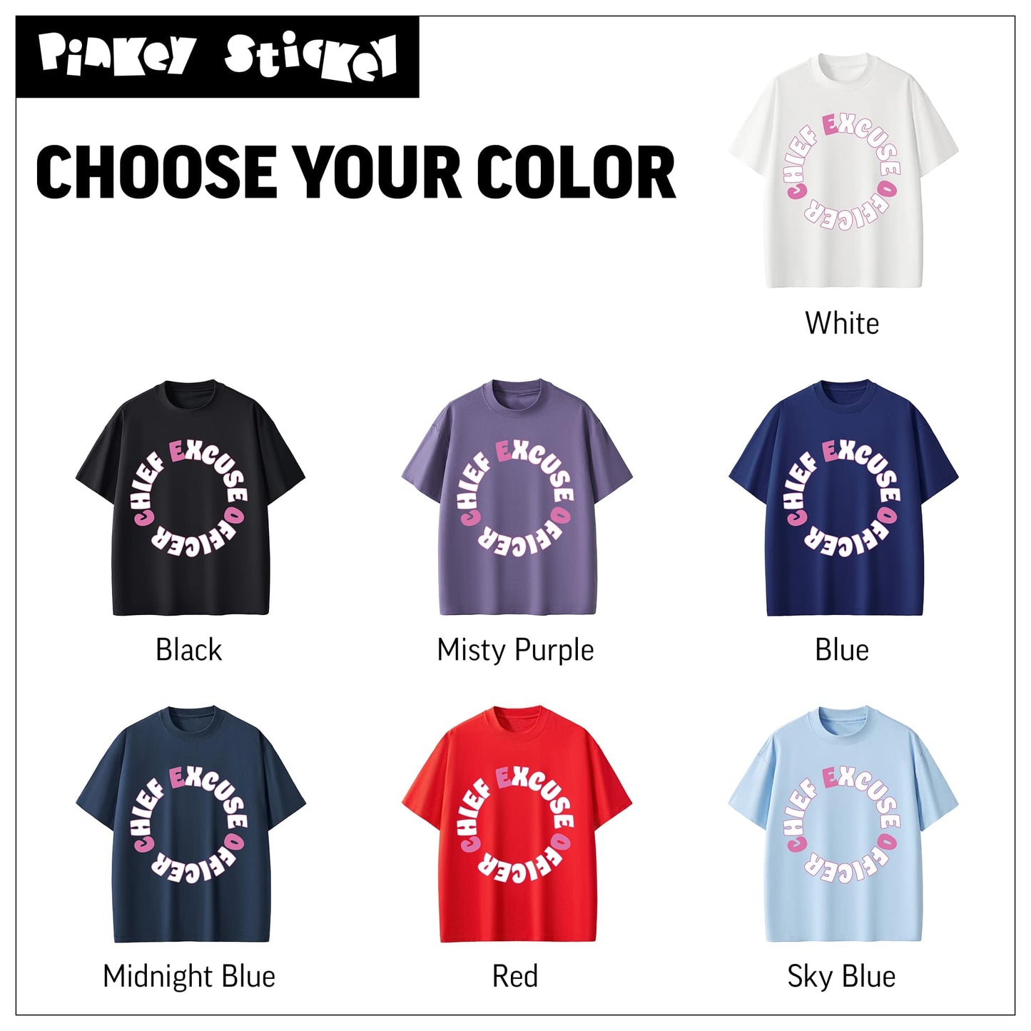 Chief Excuse Officer Tee