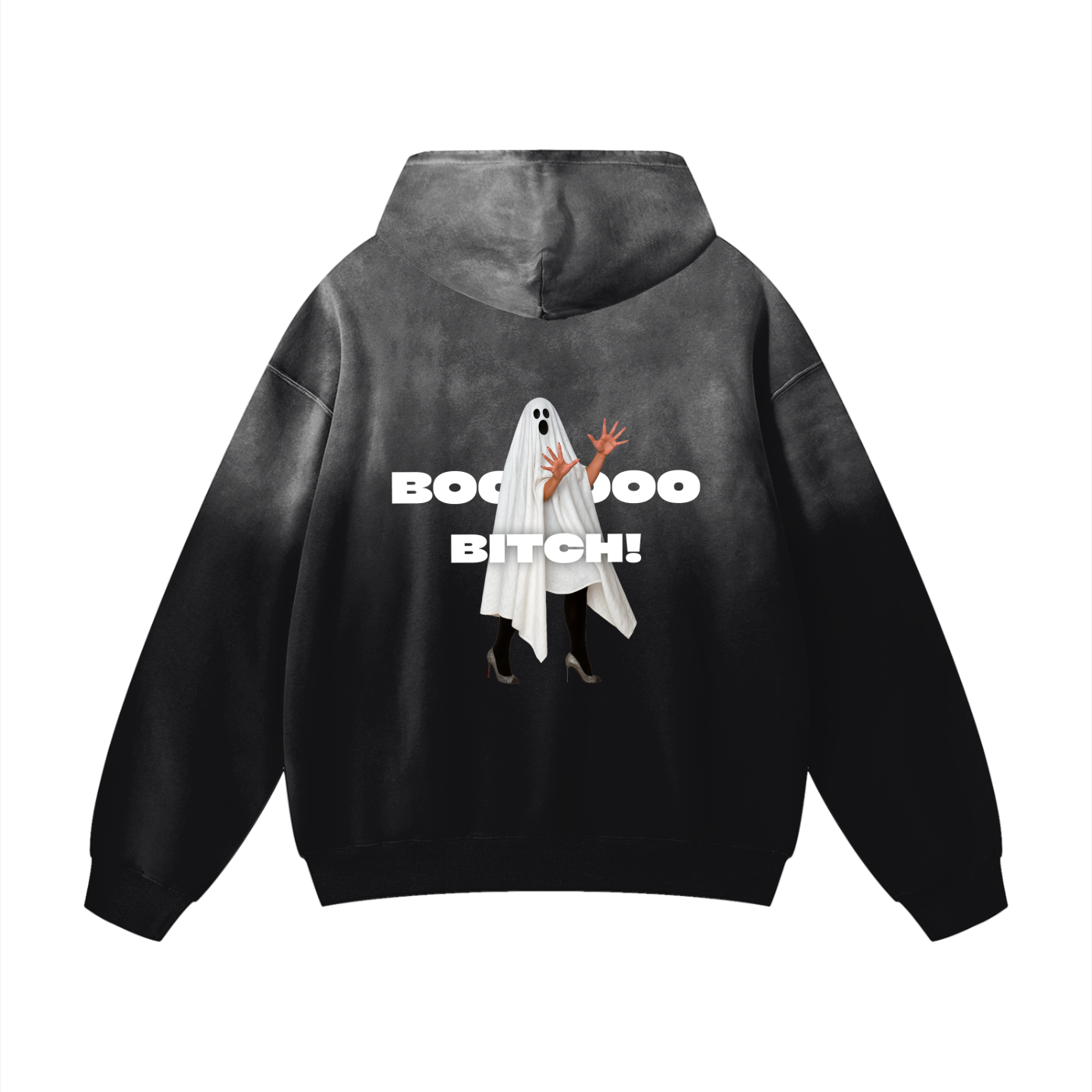 MAN EATER Heavyweight Sunfade Oversized Hoodie