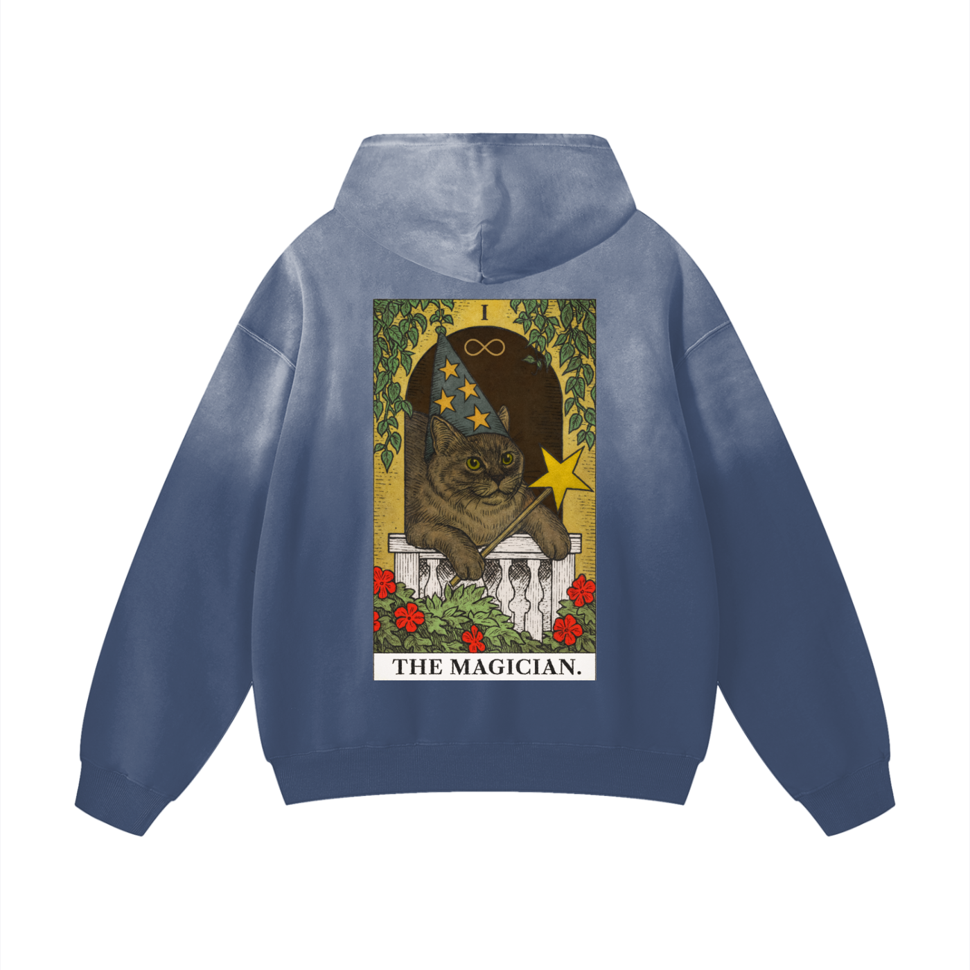 THE MAGICIAN Heavyweight Sunfade Oversized Hoodie