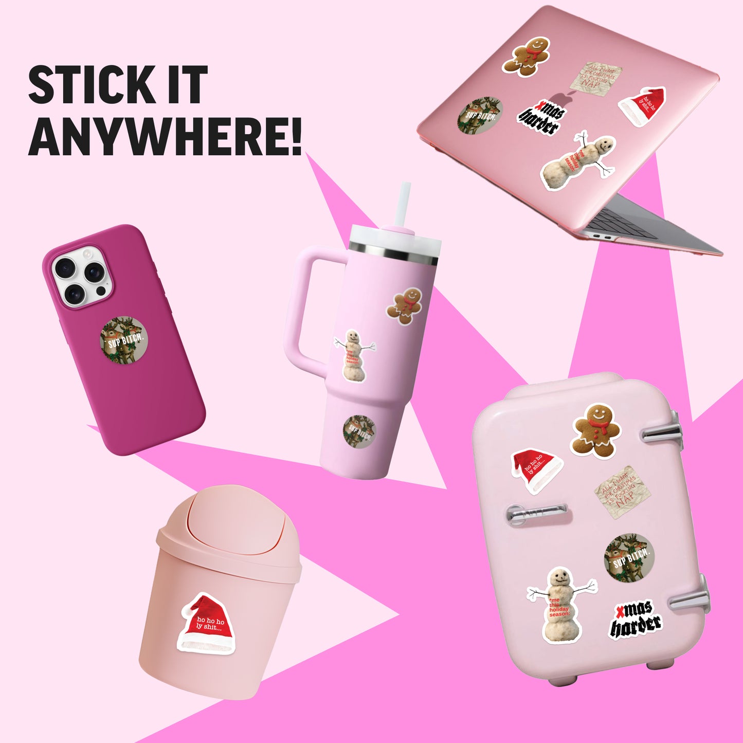 Merry Crisis Sticker Set