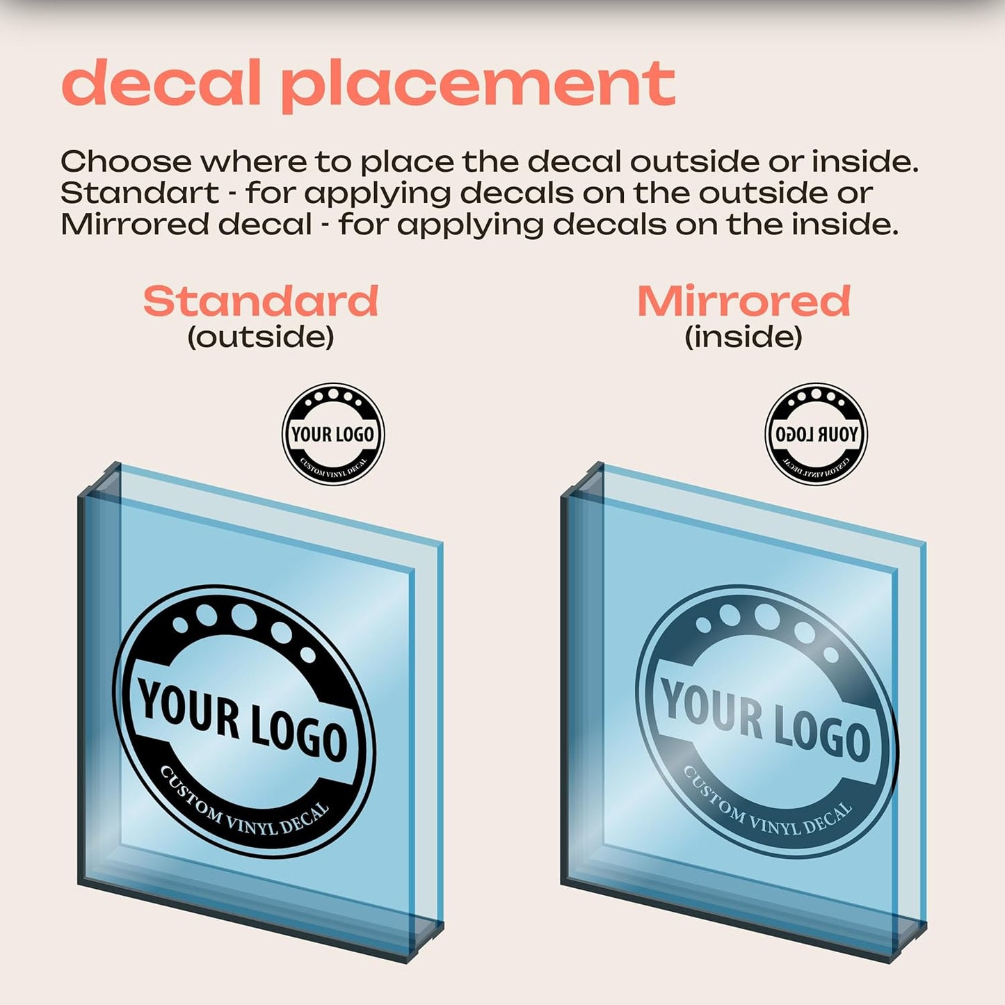 Custom Business Decals Stickers