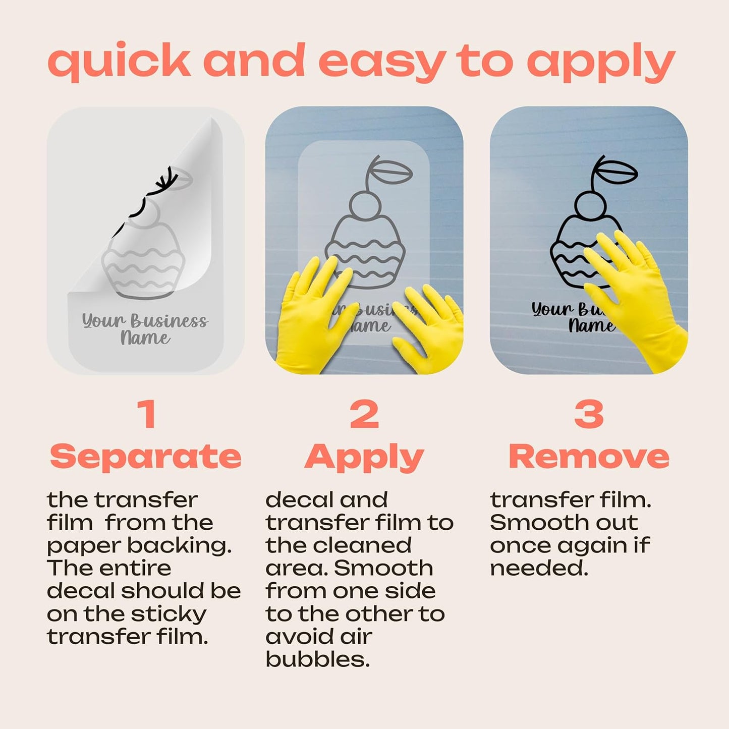 Custom Business Decals Stickers