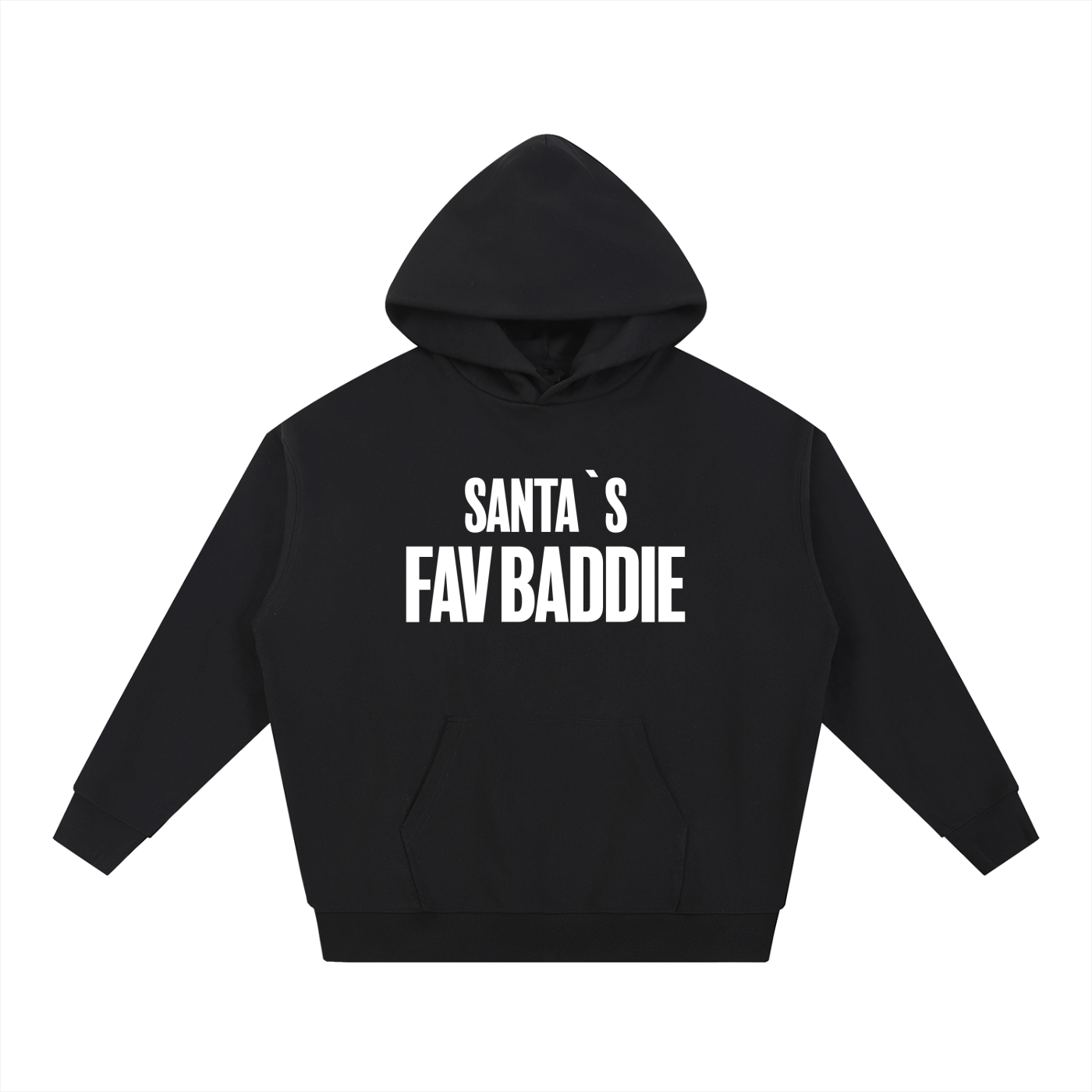 Santa's FAV BADDIE Essential Heavyweight Hoodie