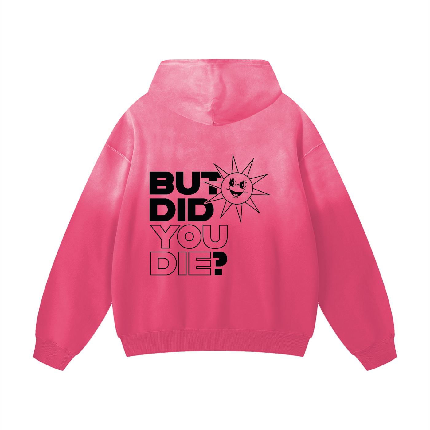 But Did You Die? Hoodie (Back Print)