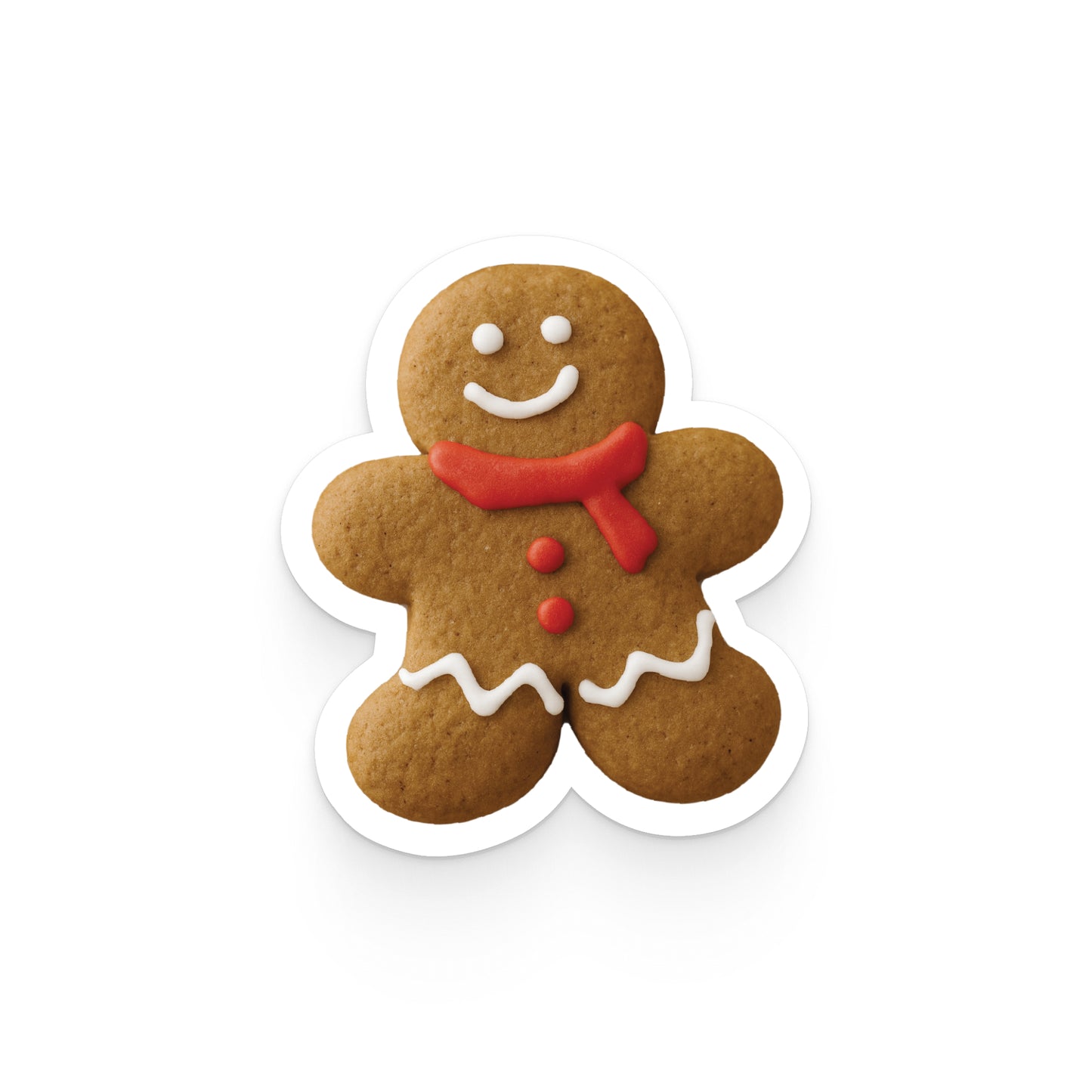 Gingerbread Guy Sticker
