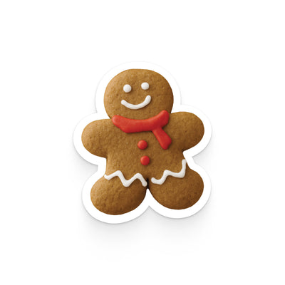 Gingerbread Guy Sticker