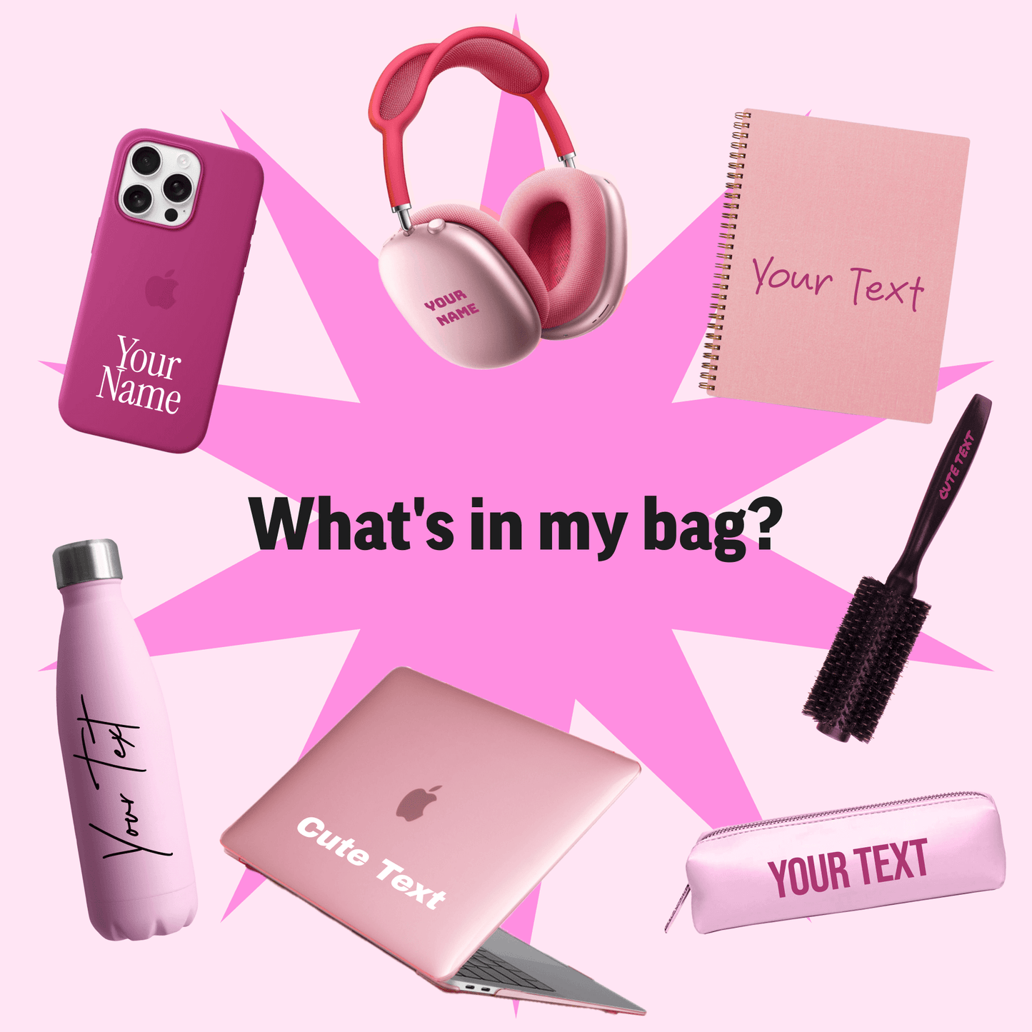 Custom Text Stickers