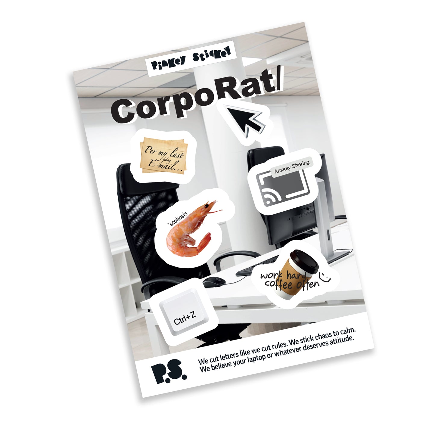 “CorpoRat” Sticker Set