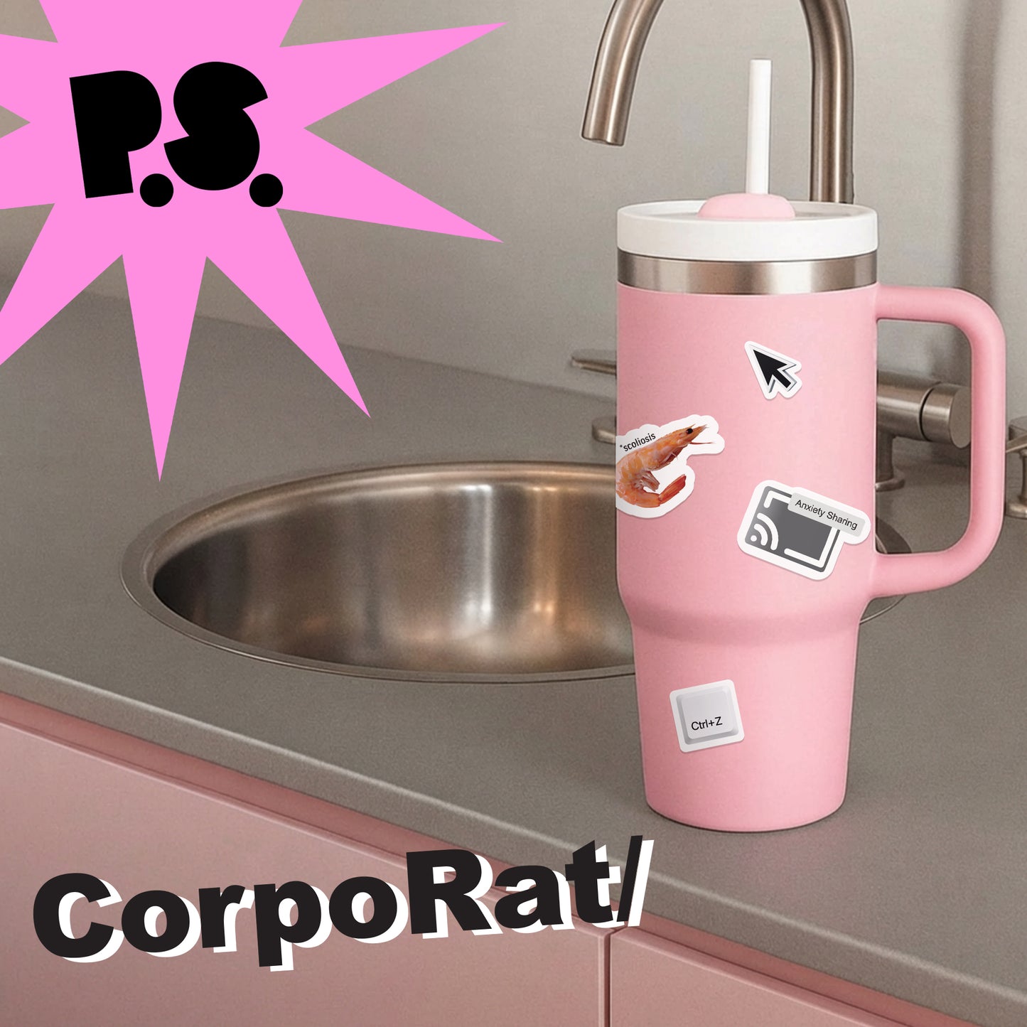“CorpoRat” Sticker Set