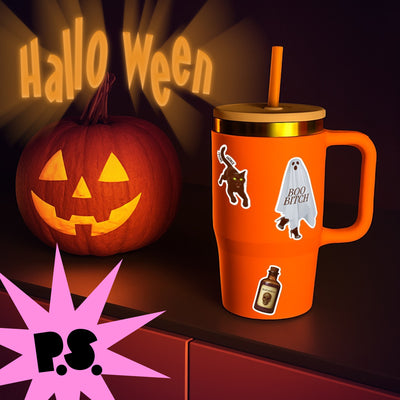 SPOOKY LOFI MUSIC Horror Records Vinyl Record Sticker