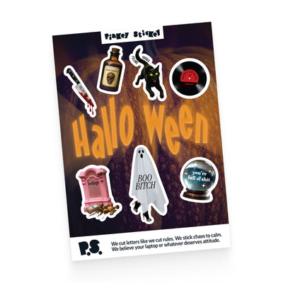 Halloween Sticker Set