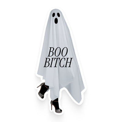 BOO BITCH Ghost Sticker