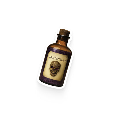 SLAY SERUM Bottle Sticker