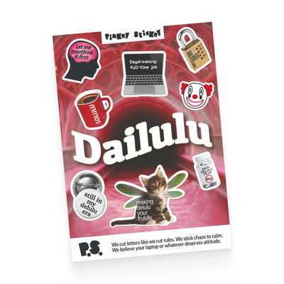 Dailulu Sticker Set