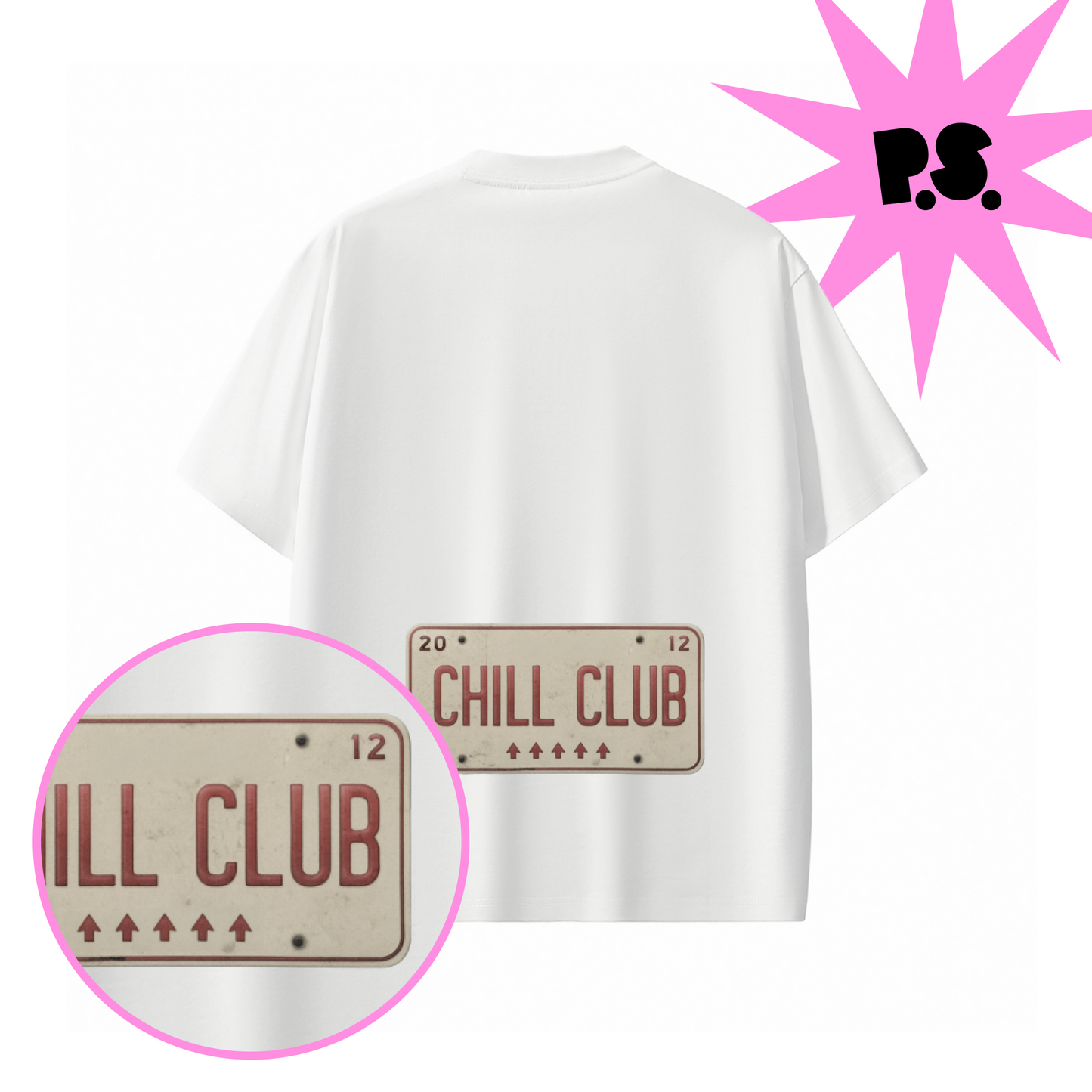 Chill Club Tee (Back Print)