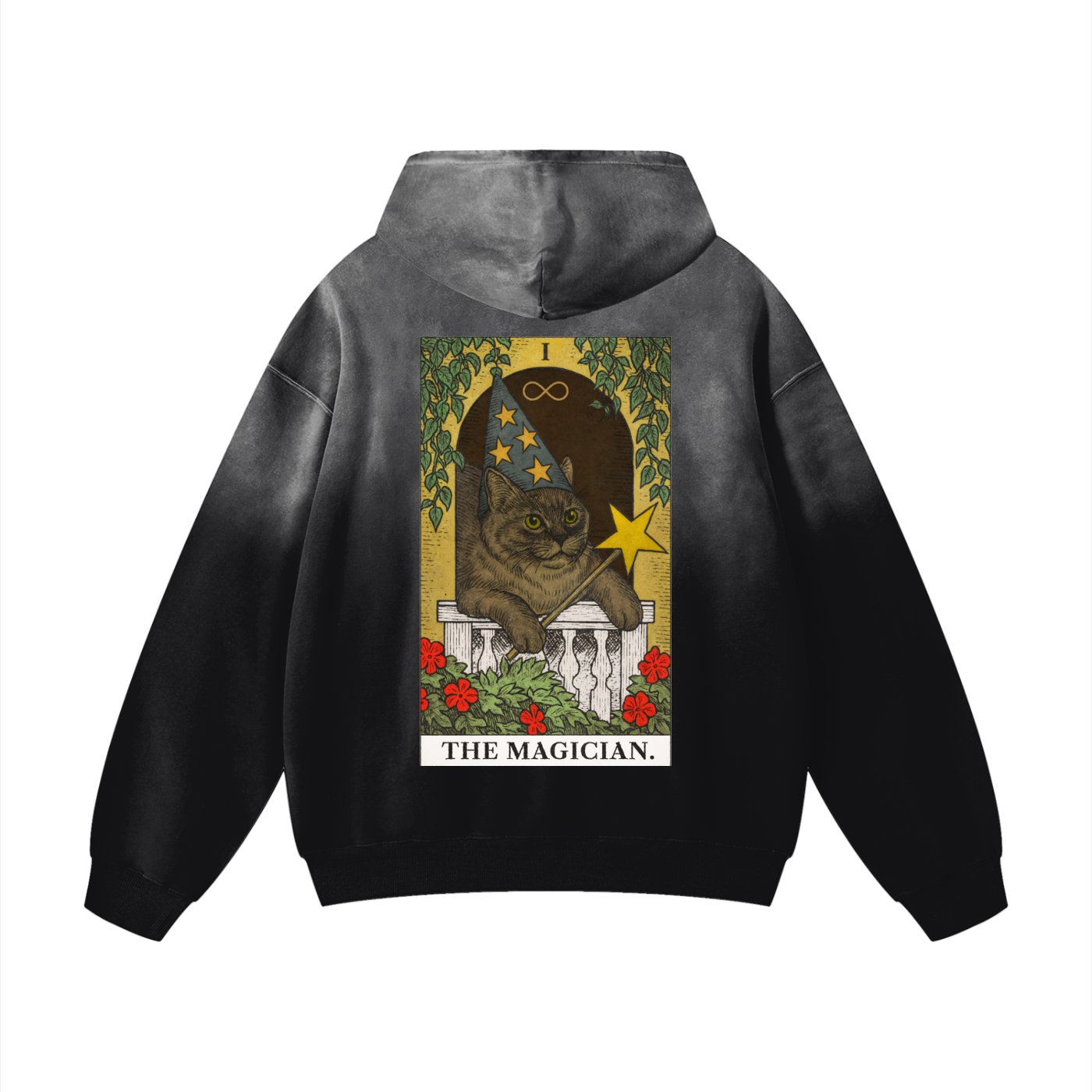 THE MAGICIAN Heavyweight Sunfade Oversized Hoodie